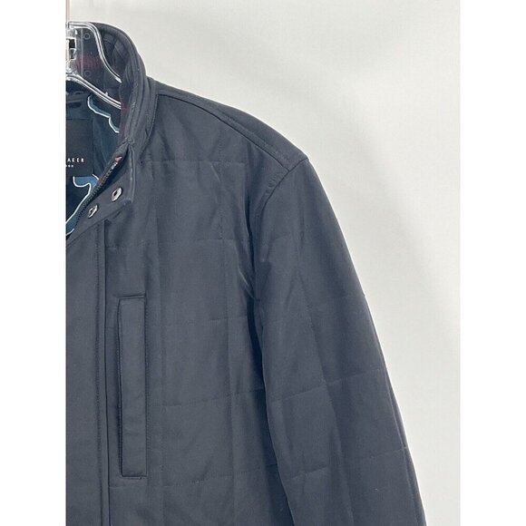 Ted Baker London Black Quilted Winter Jacket Sz 1 Sz 2-4 XS/S - Picture 5 of 7